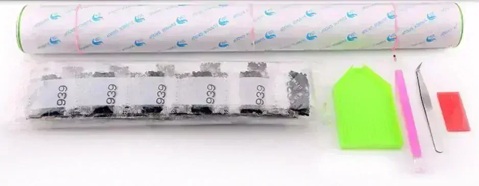 Diamantové malování/Homfun - Zlaté květy