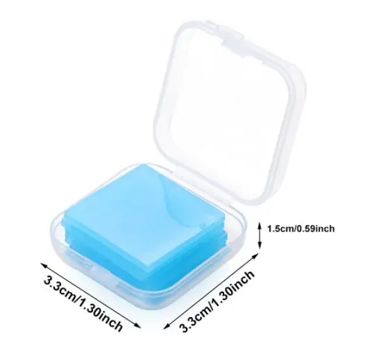 Krabička a gelové lepidlo pro diamantové malování  - fialové