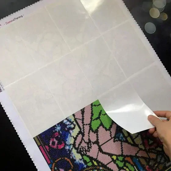 Diamond painting - Voskovaný krycí papír - vel. A6