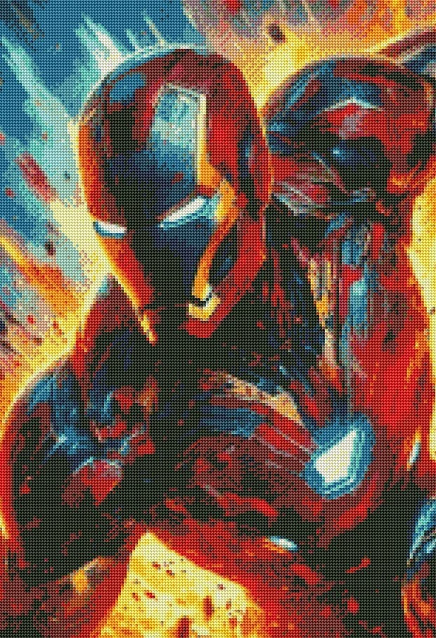 Diamantové malování - Iron Man (50x70)