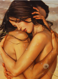 Diamond painting - Milenci (50 x 70)