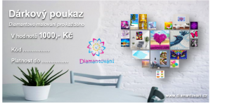 Dárková poukázka v hodnotě 1000,-Kč