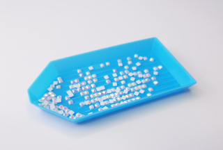 Diamond painting - miska na kamínky - malá - modrá