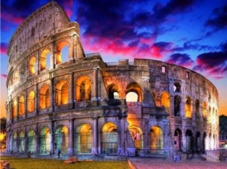 Diamantové malování/Huacan - Colosseum